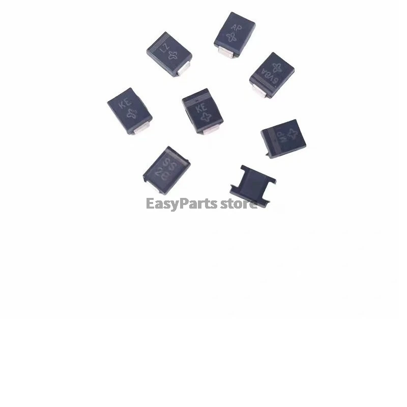 20pcs/Lot SMBJ5.0CA 15CA 33CA 150CA 220CA 250CA 300CA SMD TVS Diode TVS transient suppression diode Transient Voltage Suppressor