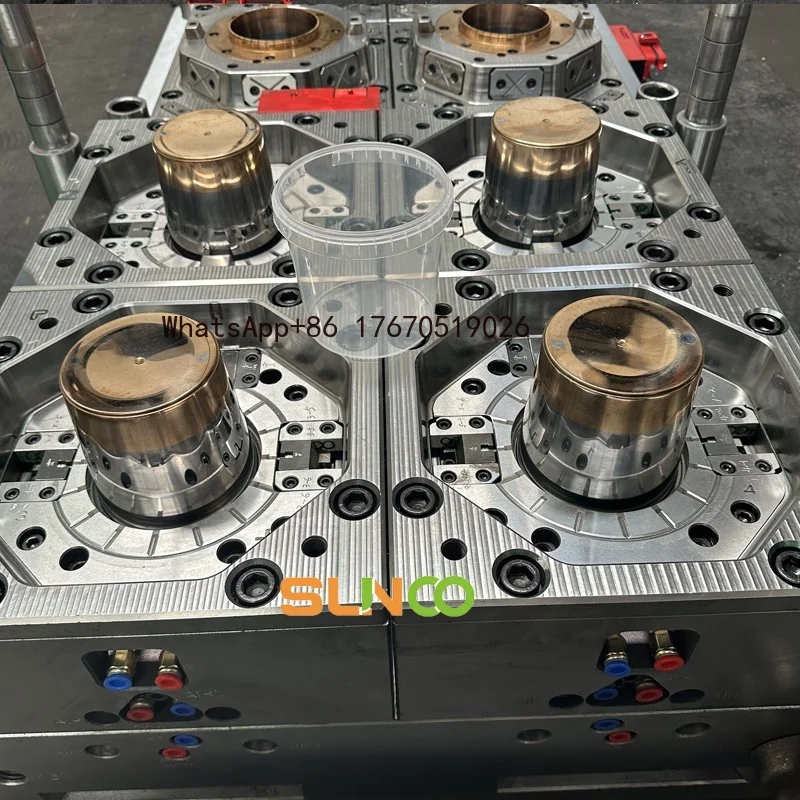 Good Price  Thin Wall Bucket Mould Plastic Fruit Cup Bucket Mould  Food Ice Cream Yogurt Container Mold Plastic  Moulds