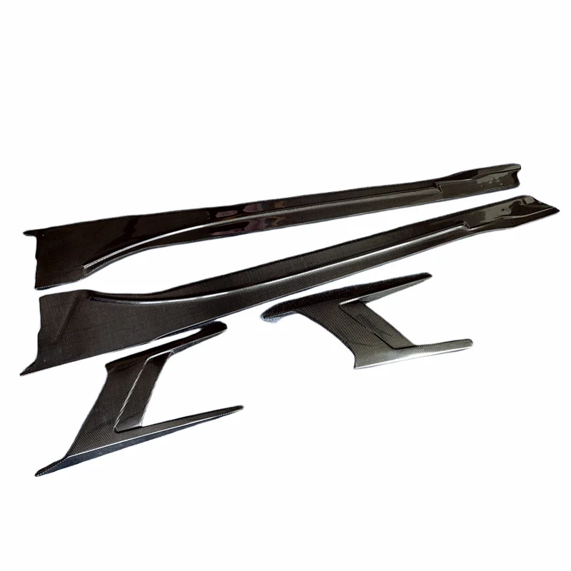 

Used for the 2014-2018 BMW I8 Carbon Fiber TC Style Side Skirt Body Kit Front Rod Edge Rear Diffuser Rear Spoiler Cover Trim