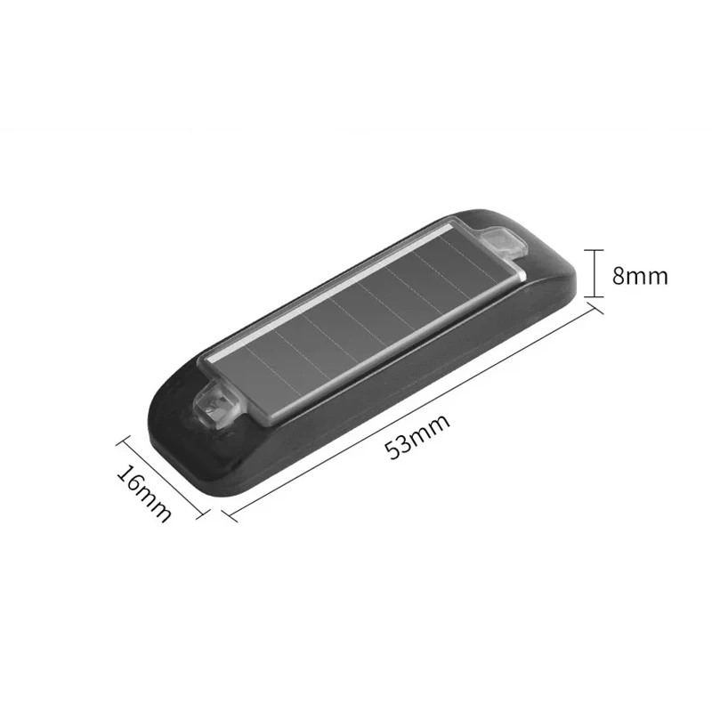 ضوء تحذير بالطاقة الشمسية لمنع الاصطدام الخلفي للسيارة، ضوء تنفس مجاني للدراجات النارية، مركبة كهربية، ضوء LED وامض للذيل