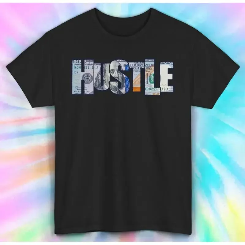 Hustle Money T Shirt Motivational Entrepreneur S 3XL