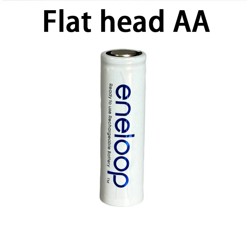 Panasonic Enelope original flat head AA rechargeable battery 1.2v 1900mAh pre charged nimh suitable for flashlights, cameras