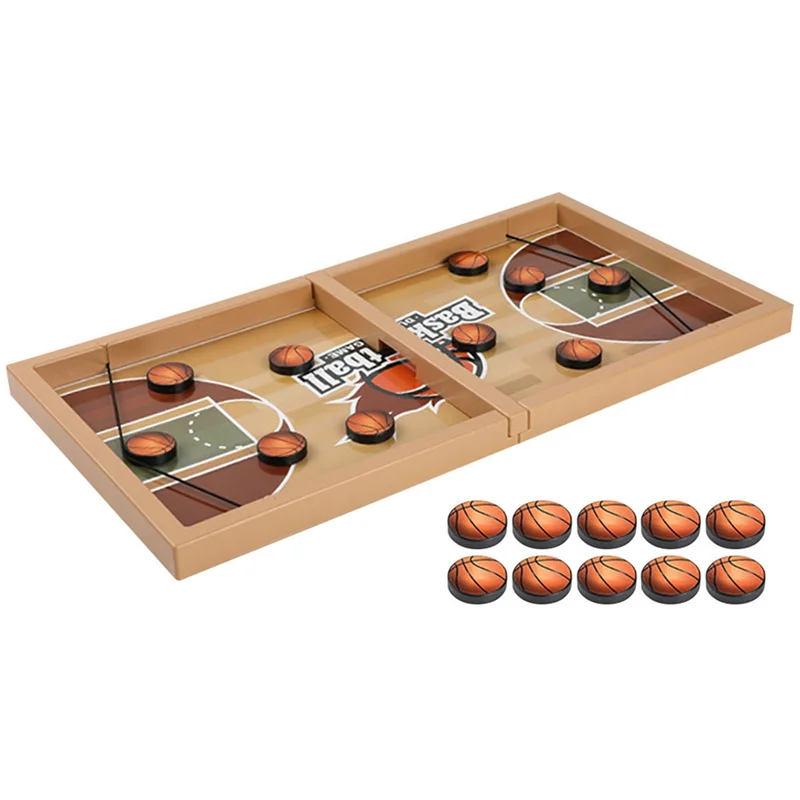 Fast Sling Puck Game,Sling Soccer Board Game Foosball Winner Board Game Parents Child Interaction Chess Toy D