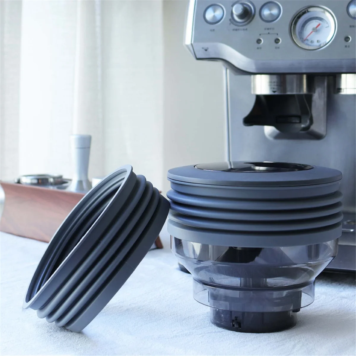 Силиконовый сильфон для Breville Barista Express, бункер с одной дозой для эспрессо-машины Breville с кофемолкой # АБГП