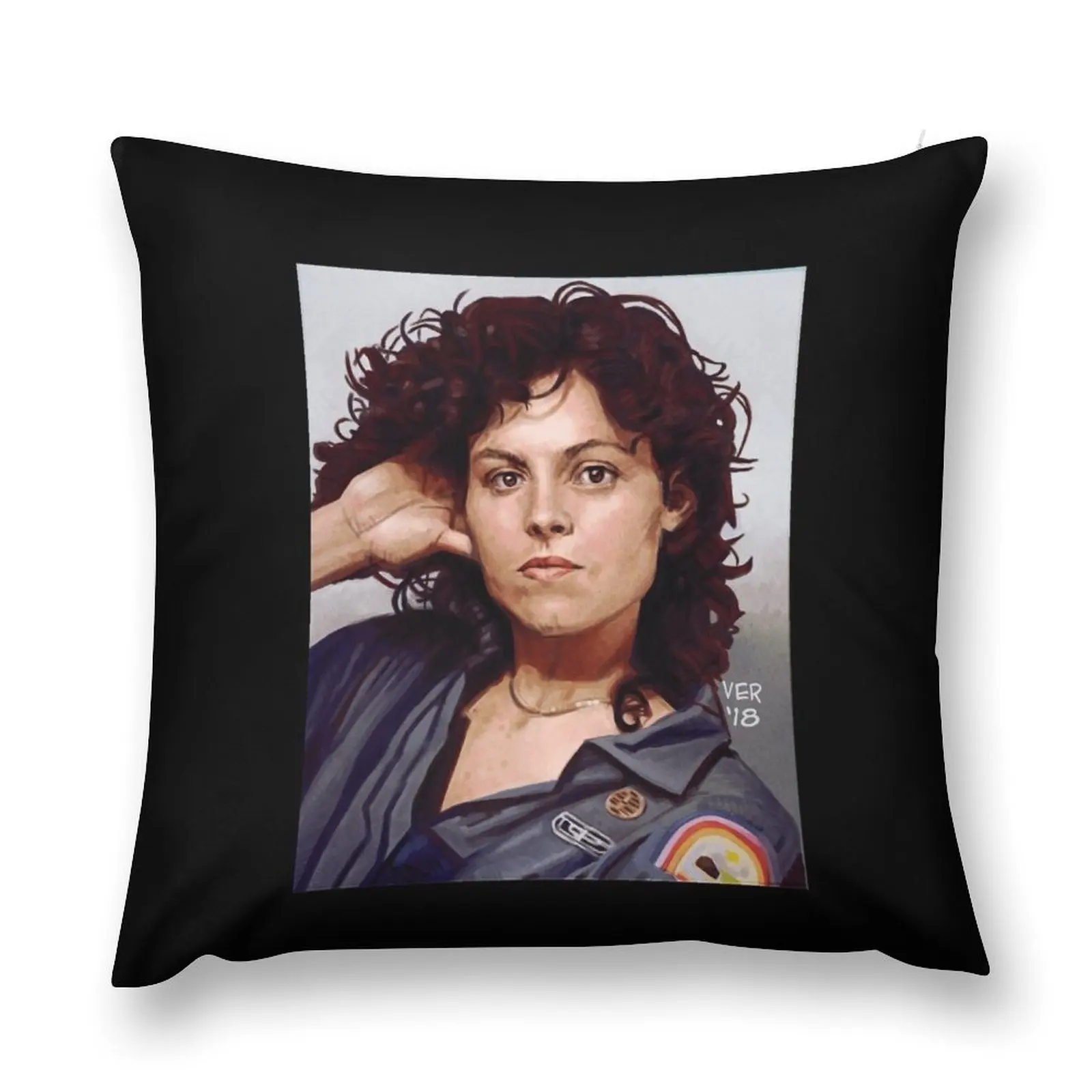 Sigourney Weaver Throw Pillow Luxury Living Room Decorative Cushions Sofa Cover anime girl Christmas Throw Pillows Covers pillow