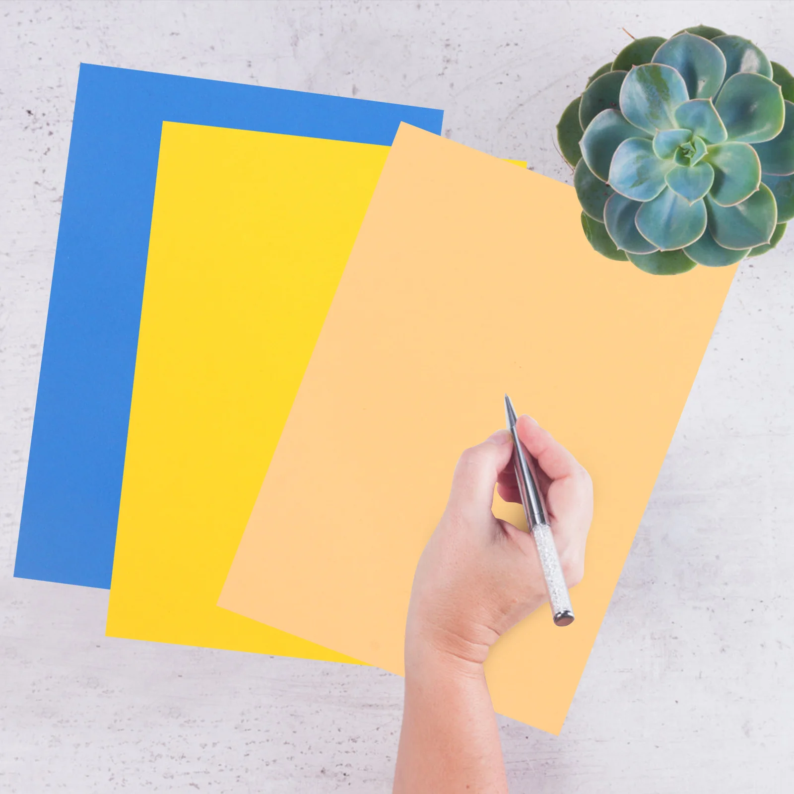 

100Pcs Origami Square Paper Colored Craft Sheets Easy Fold DIY Scrapbook Art Multicolor Origami Paper Multicolor Cardstock