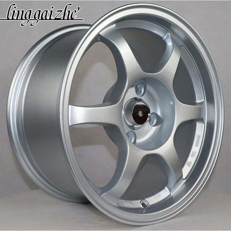 Lightweight cast aluminum alloy wheels 15*7.15*8  4-100/114.3  suitable for Honda Fit GK5 car rims