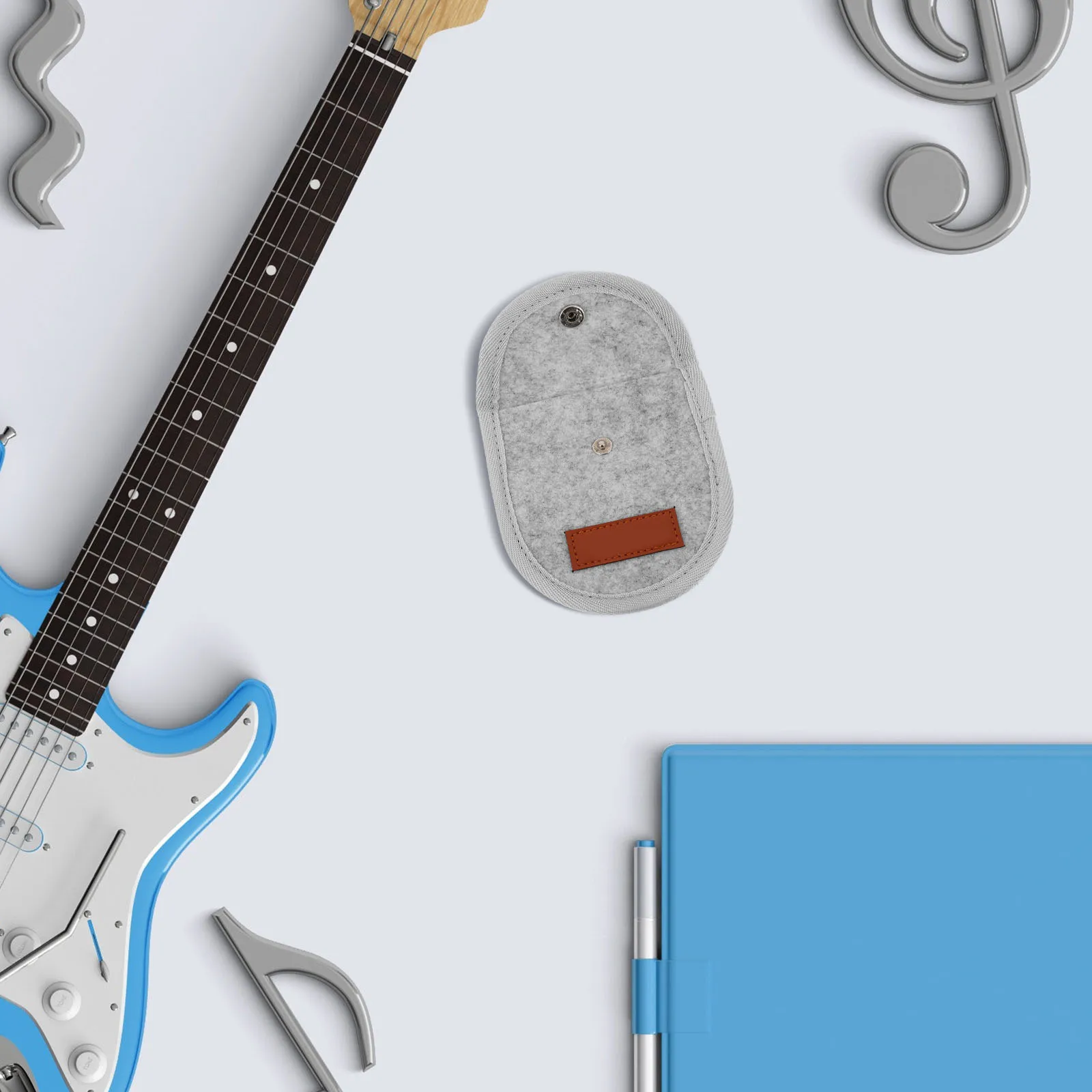 

Pick Storage Bag Guitar Picks Pouch Container Case Electric Portable Holder Practical Plectrum