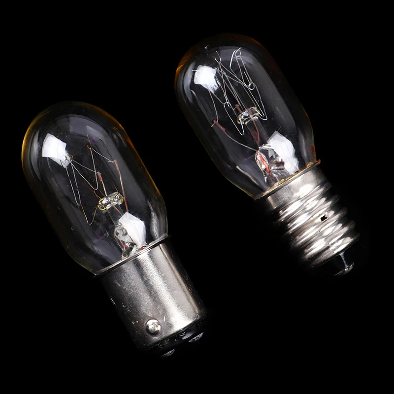 재봉틀 전구 백열 램프 옥수수 LED 냉장고 전구, 재봉틀 용품, B15, E14, 15W, 220V