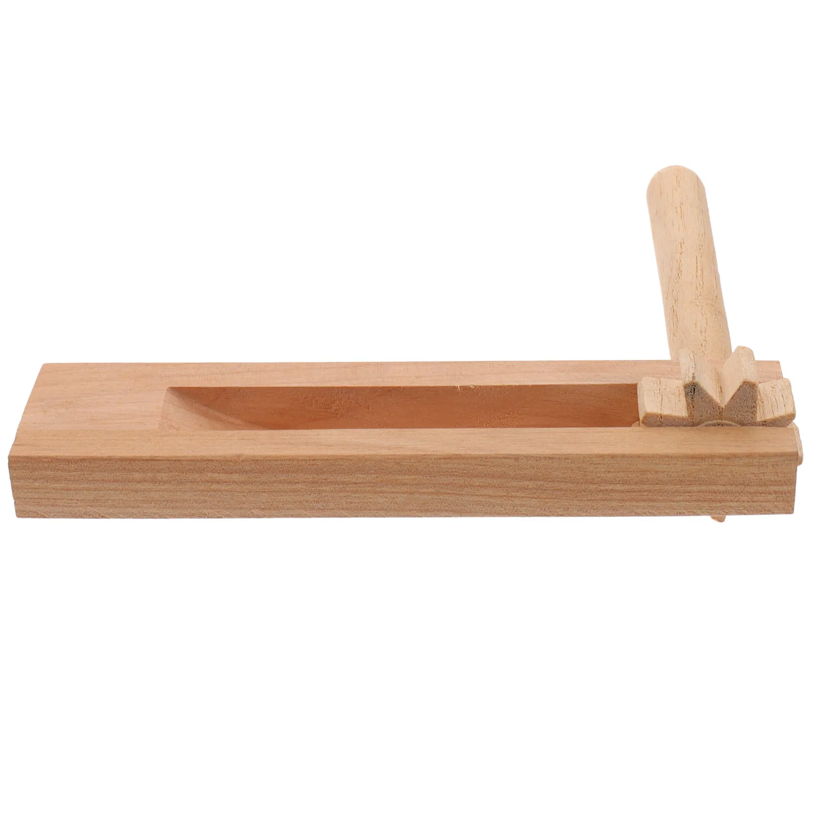

1Pcs Wooden Ratchet Noise Quality Natural Wood Hand Percussion for Kids Early Childhood Music Education Matraca