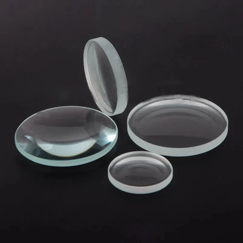 30mm 40mm 50mm Glass Double Convex Glass Lens Focal Length 50mm100mm 150mm  200mm 300mm Optics DIY Projector
