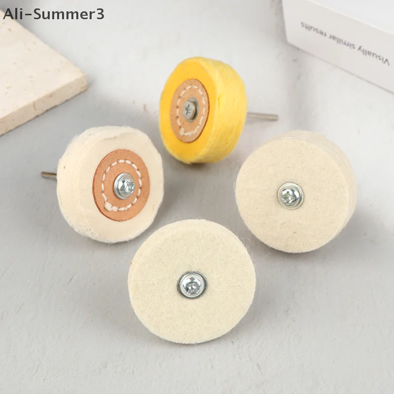 Polishing Wheel Cloth Buffing Wheel Bench Grinder Power Tool Accessories For Gold, Silver Jewelry Mirror Polish Pad