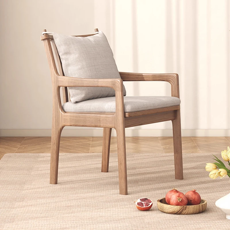 

Nordic Restaurant Dining Chair Wooden Minimalist Cheap Lounge Dining Chair Home Modern Relaxing Sillas Para Comedor Furniture