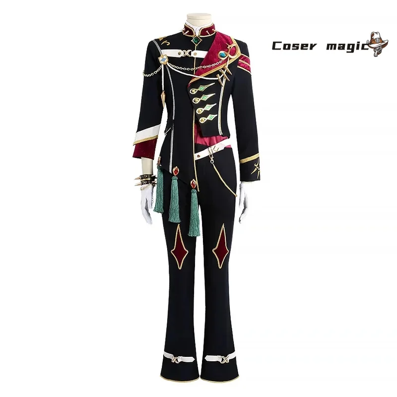 Ансамбль звезд Саэгуса Ибара Томоэ Хиё Сазанами Джун Ран Нагиса Косплей Костюм Униформа Хэллоуин Карнавал Вечеринка Рождество