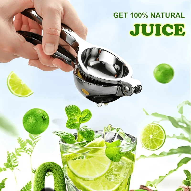 1pc Manual Lemon Juicer，Handheld Citrus Fruit Juicer，Suitable for Lemons and Oranges，Portable Kitchen Fruit Juicer