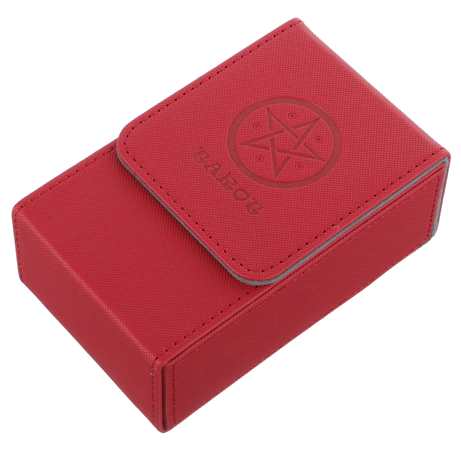 

Durable PU Tarot Cards Storage Box Portable Waterproof Anti-Rust Tarot Card Holder Large Capacity Compact Card Organizer