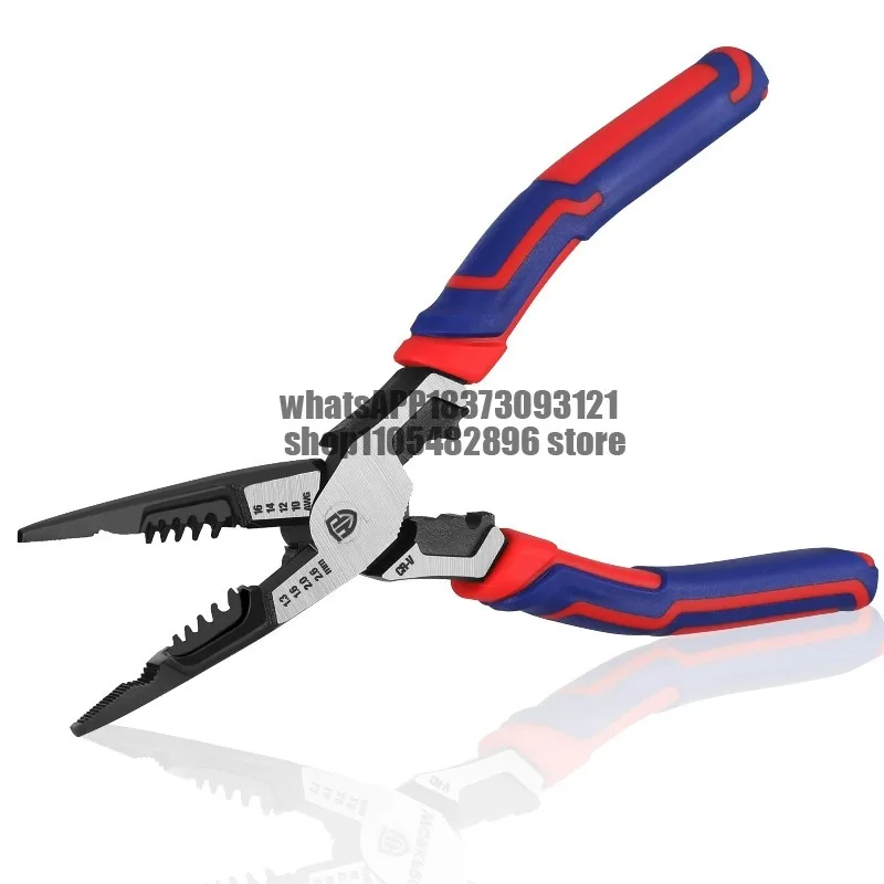 WORKPRO Multifunctional Needle Nose Pliers Universal Wire Cutters Diagonal Pliers for Electrician Hardware Tools