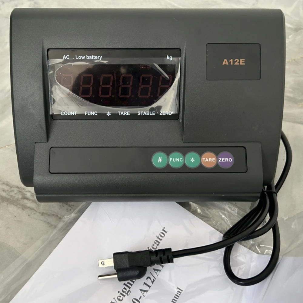 Xk3190-A12 E Weighing sensor suit loadmeter livestock weighing instrument 500KG 1T 2T 3T 5T Brazil specification AC220V