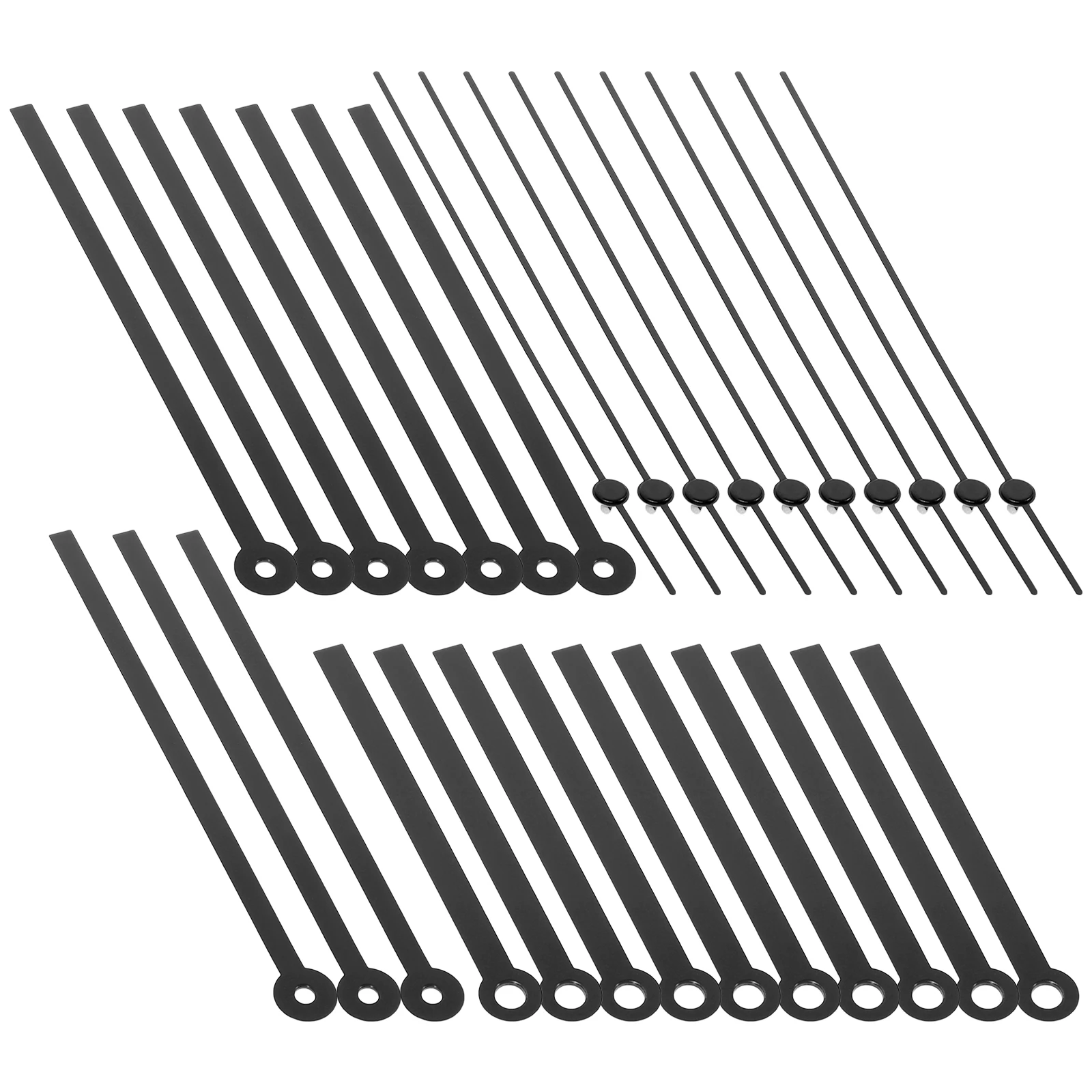 10 Sets Clock Hand Hands Replacement Parts Diy Wall Pointer Large Clock-hands Electronic Insert