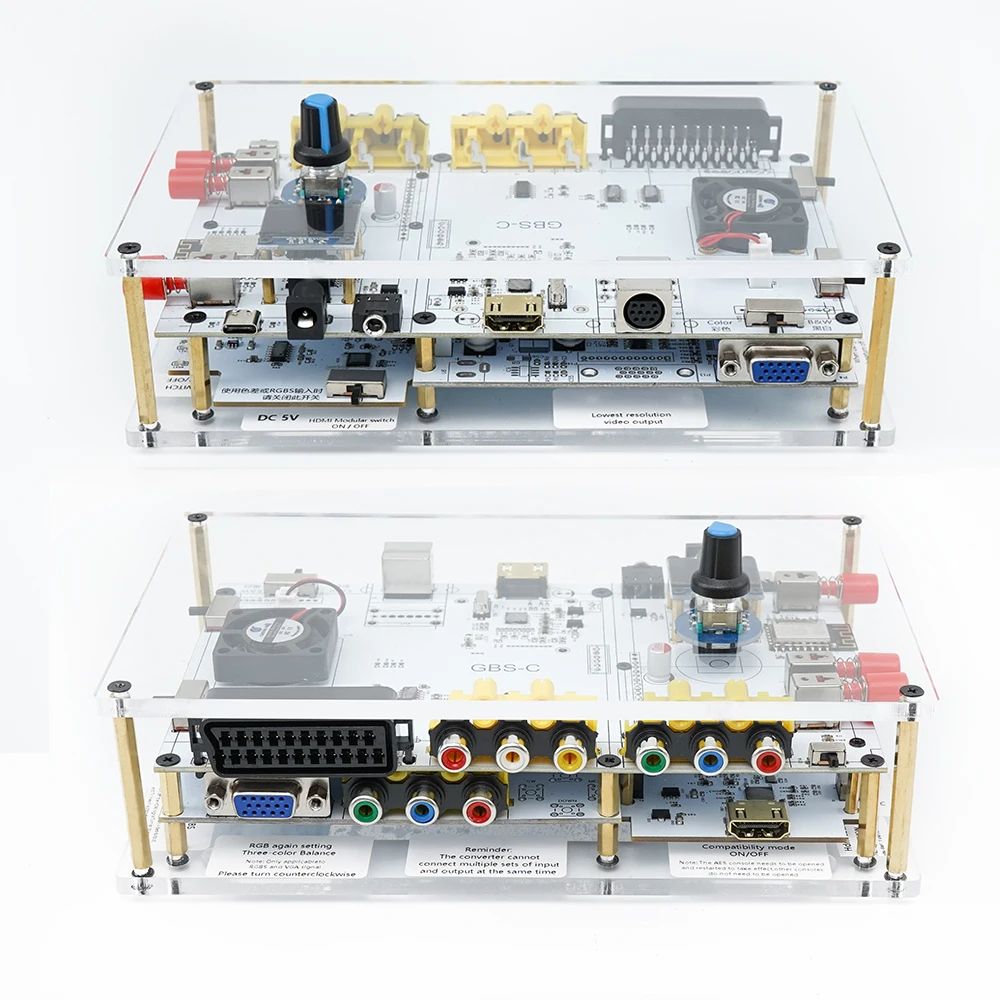 

GBS Control GBSC Pro Scaler HDMI to CRT Converter with Downscaling for Retro Gaming on Color Monitors