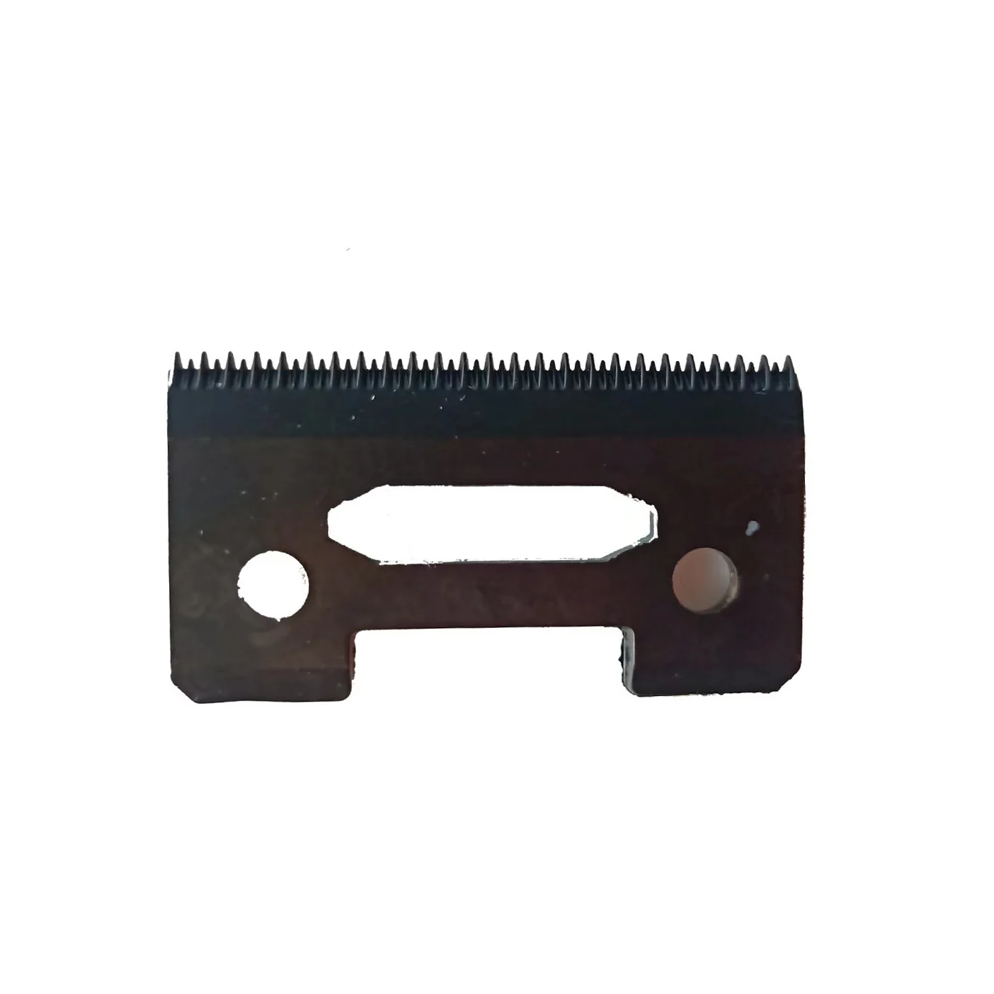 Magic 2-Lubang Stagger-Gigi Keramik Pisau Bergerak Cordless Clipper Bisa Diganti untuk Wahl Geser Clipper dengan Kotak Plastik