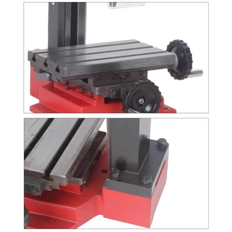 Benchtop Drilling and Milling Machine 150W-220V Research, Teaching, and Home Use Machine Tool Lathe Feed Rate Fine Adjustment