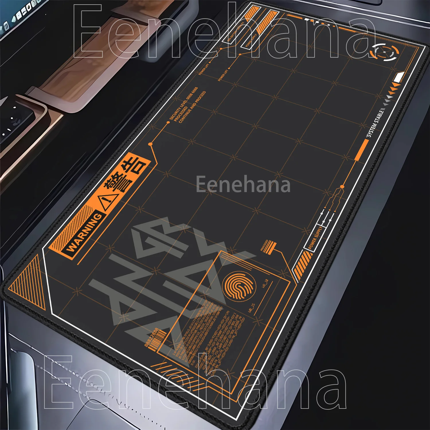 Mousepad Machine Art PC Gaming Non-slip Base Esports Keyboard Offices Accessories Playmat Overlock ESports HD Printing Desk Mat