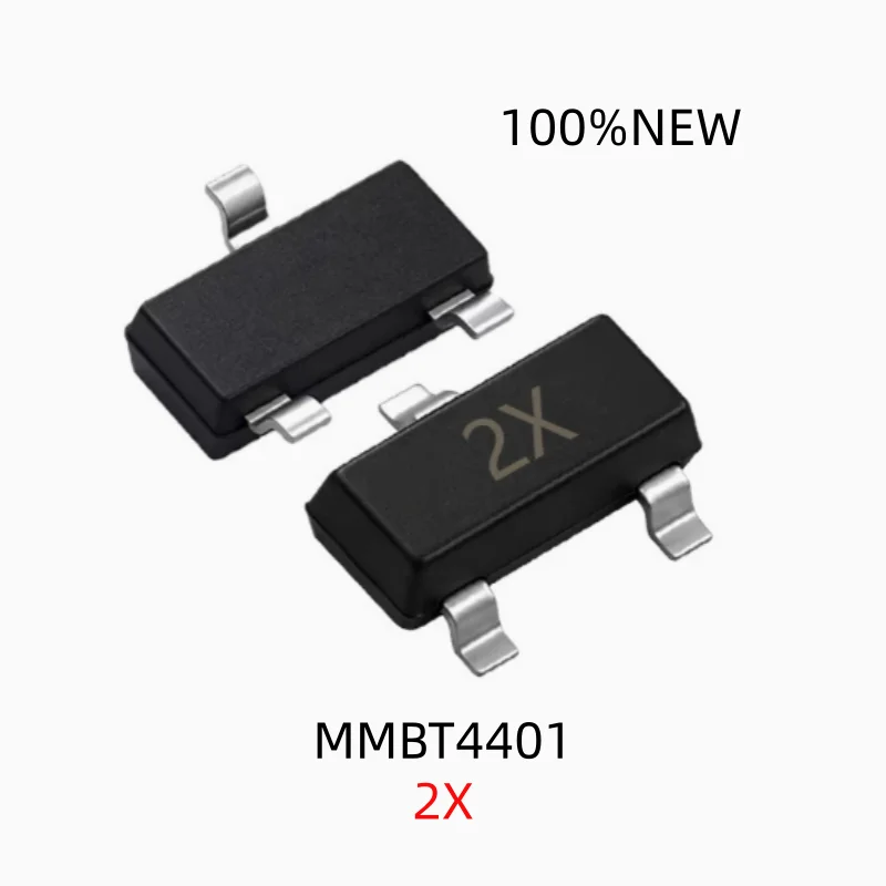 (50Pcs) 100% New Mmbt4401 2N4401 2X Smd Sot-23 Transistor