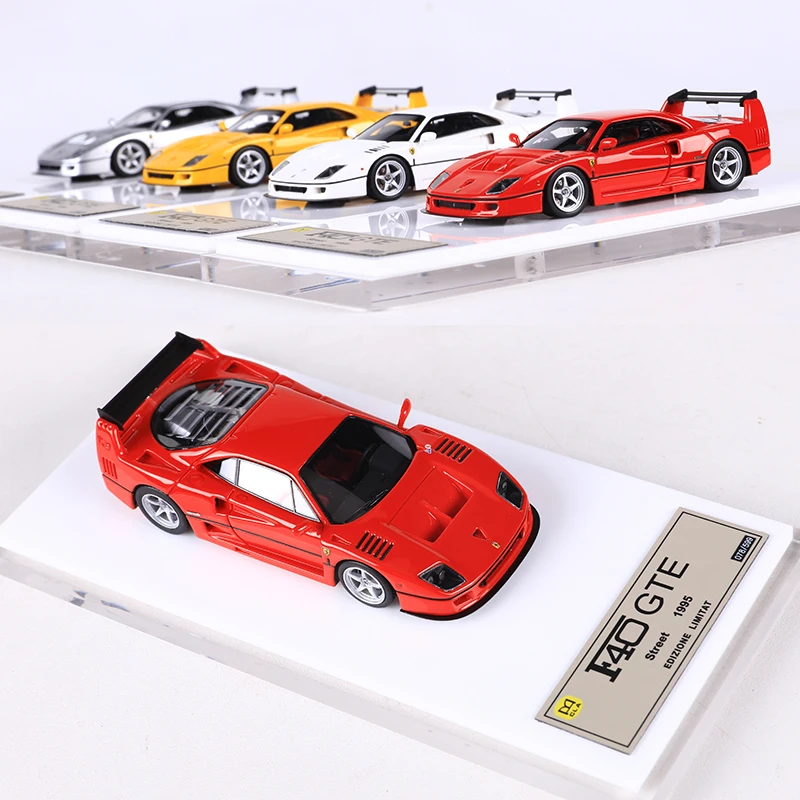 DMH F40 Resin Model Car 1:64 Limited edition Rally Champion Car Model