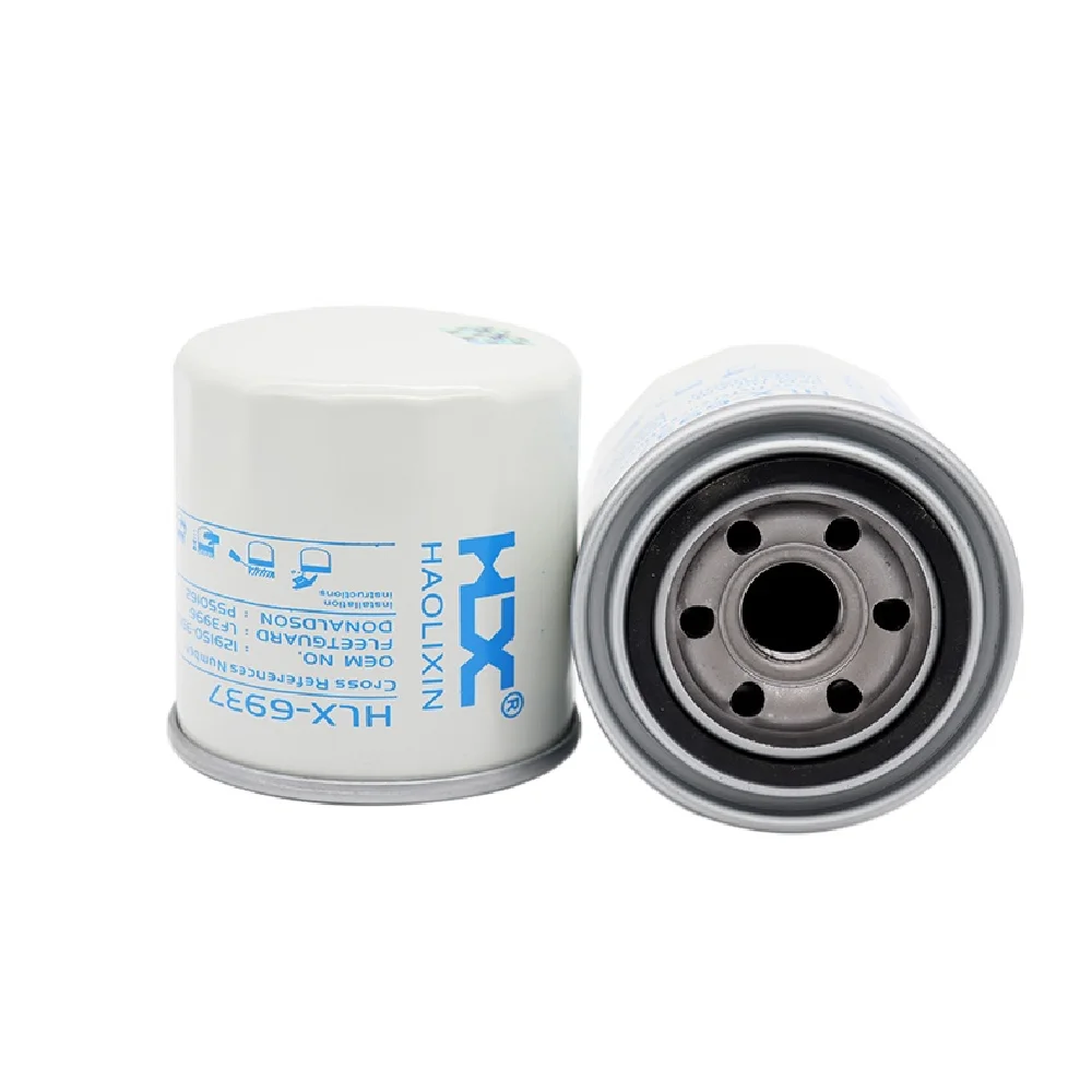 Excavator oil filter engine spare part LF3996 LF3644 LF3537 P550162 2630011100  565004093650 12915035153  AM101318 11900535100