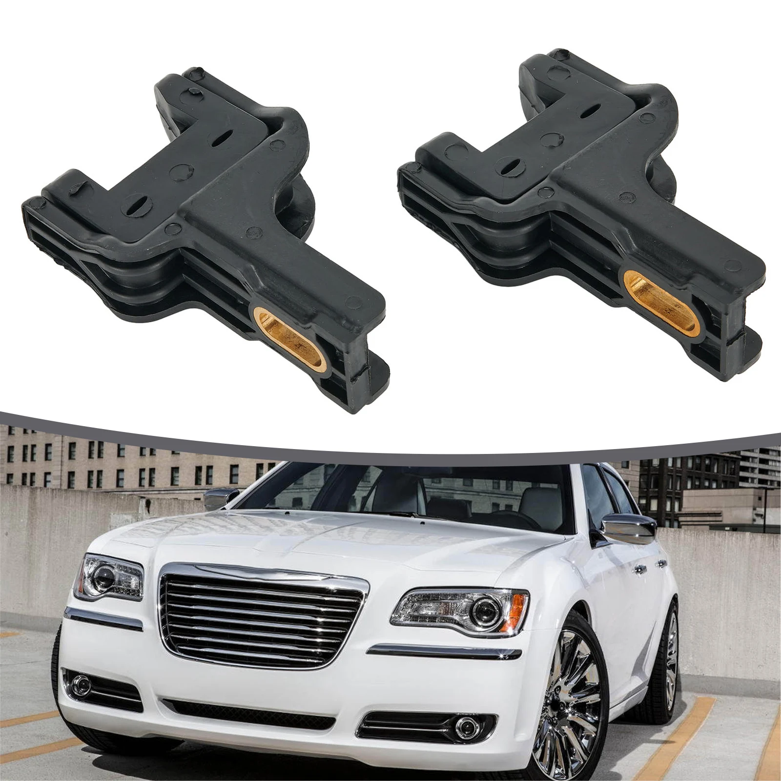 2x Auto obere Kühler halterung Isolator 4596474ad 04596474ad für Chrysler 300 für Dodge für Ladegerät für Magnum für Heraus forderer