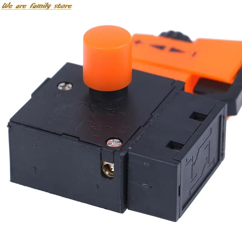 Interruptor de velocidade ajustável para furadeira elétrica, interruptores de gatilho, venda quente, AC 250V, 4A, FA2-4 1BEK, 1Pc