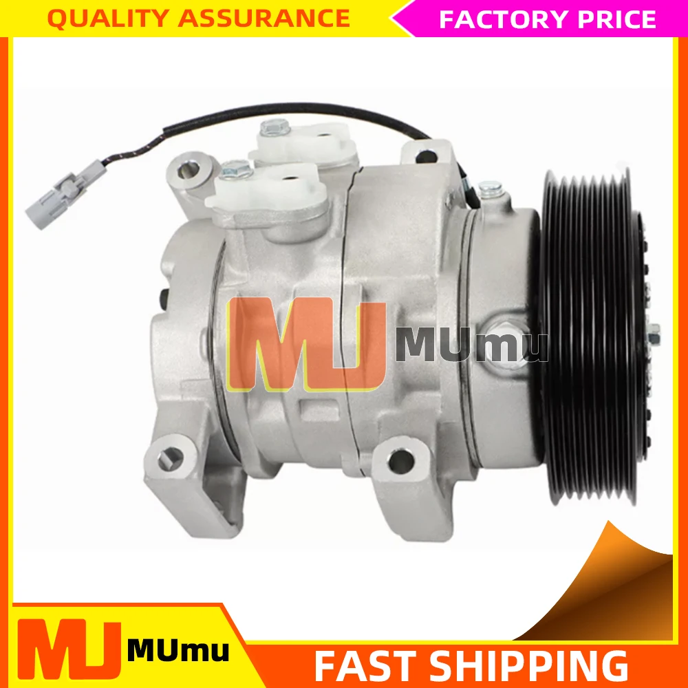 AC Air Conditioning Compressor For Toyota Hilux 2004 -06 3.0L 88320-0K380, 88320-0K100,88310-71062, 447260-8020, 447160-1970