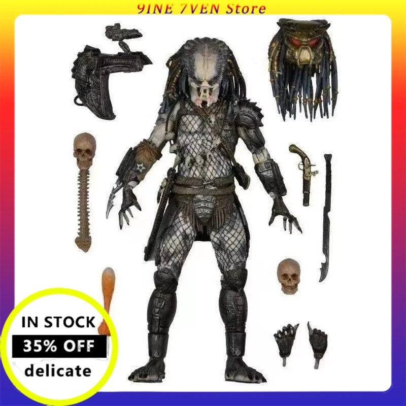 

18cm Iron Warrior 2018 Movie Version Gray-Backed Elder Doll Model Hand Joint Movable Iron Warrior Desktop Ornaments Toy Gift