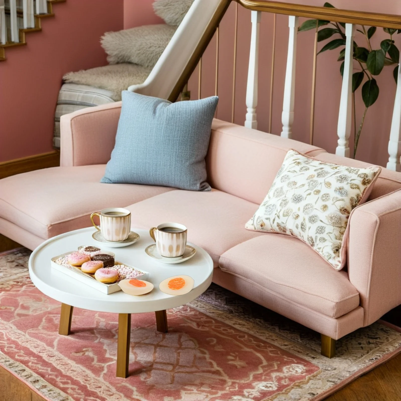 30 قطعة من البيض المسلوق الصناعي المصغر، تصميم واقعي، دعائم المطبخ الصغيرة المحاكاة التعليمية للطعام