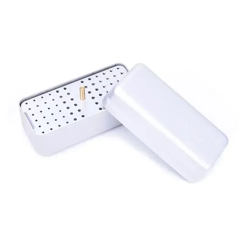 

72 Hole Dental Disinfection Box Autoclave Sterilizer Case Burs Endo Files Holder Dental Disinfection Box