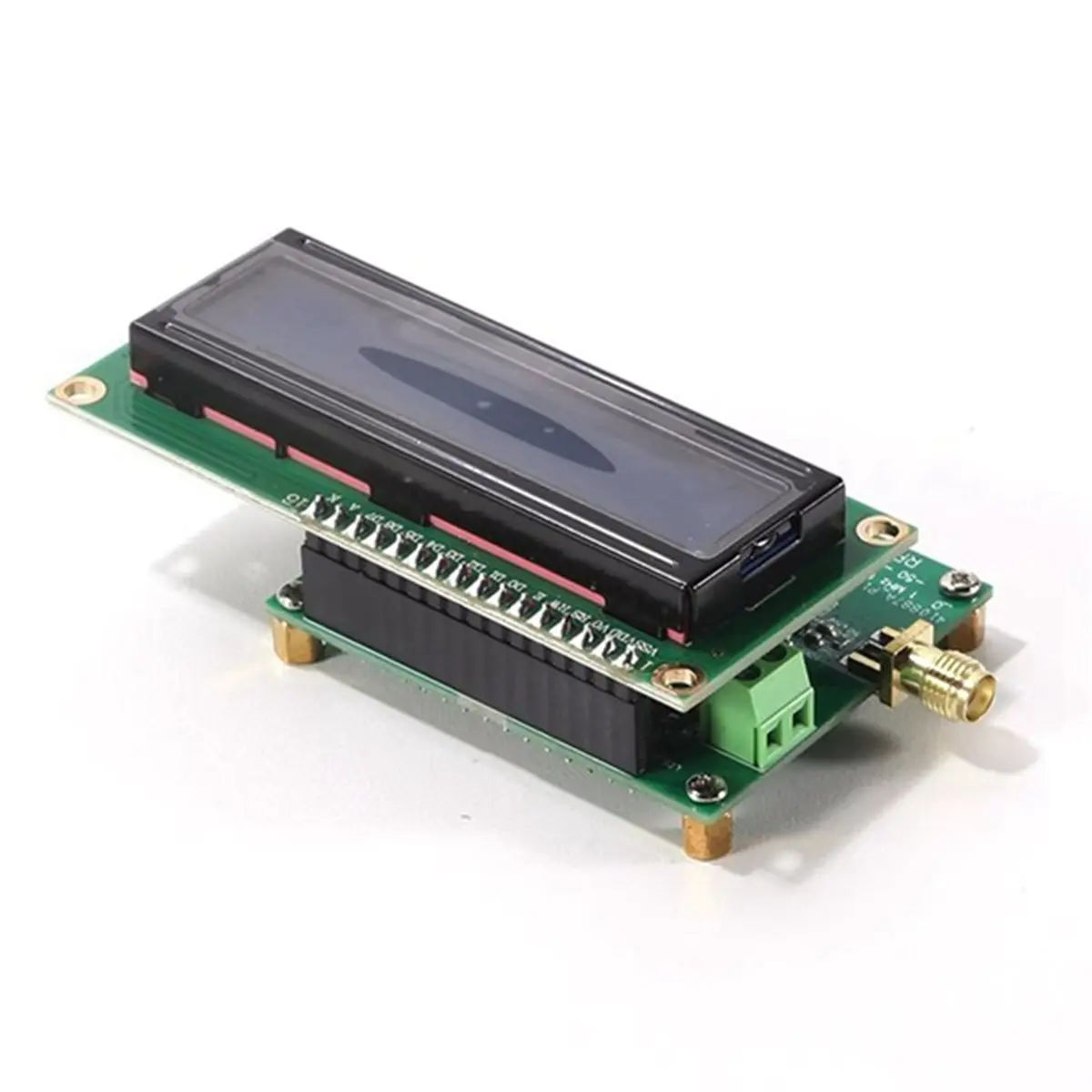 2026 New 1MHz-10GHz Power Meter -50 to 0dBm Power Attenuation LCD Digital Signal Measuring Meter DC 7-12V