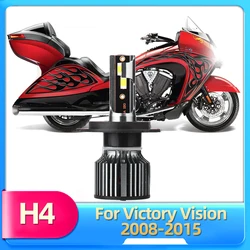LSlight 1Piece Motorcycle Bulb H4 Led Headlight CSP Moto Luces 50W For Victory Vision 2008 2009 2010 2011 2012 2013 2014 2015