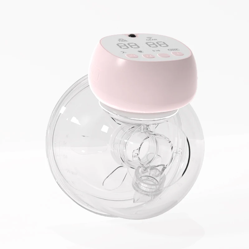 

STLF Wearable Electric Breast Pump Unique Remote Control Synchronized Milk Pumping for Both Breasts