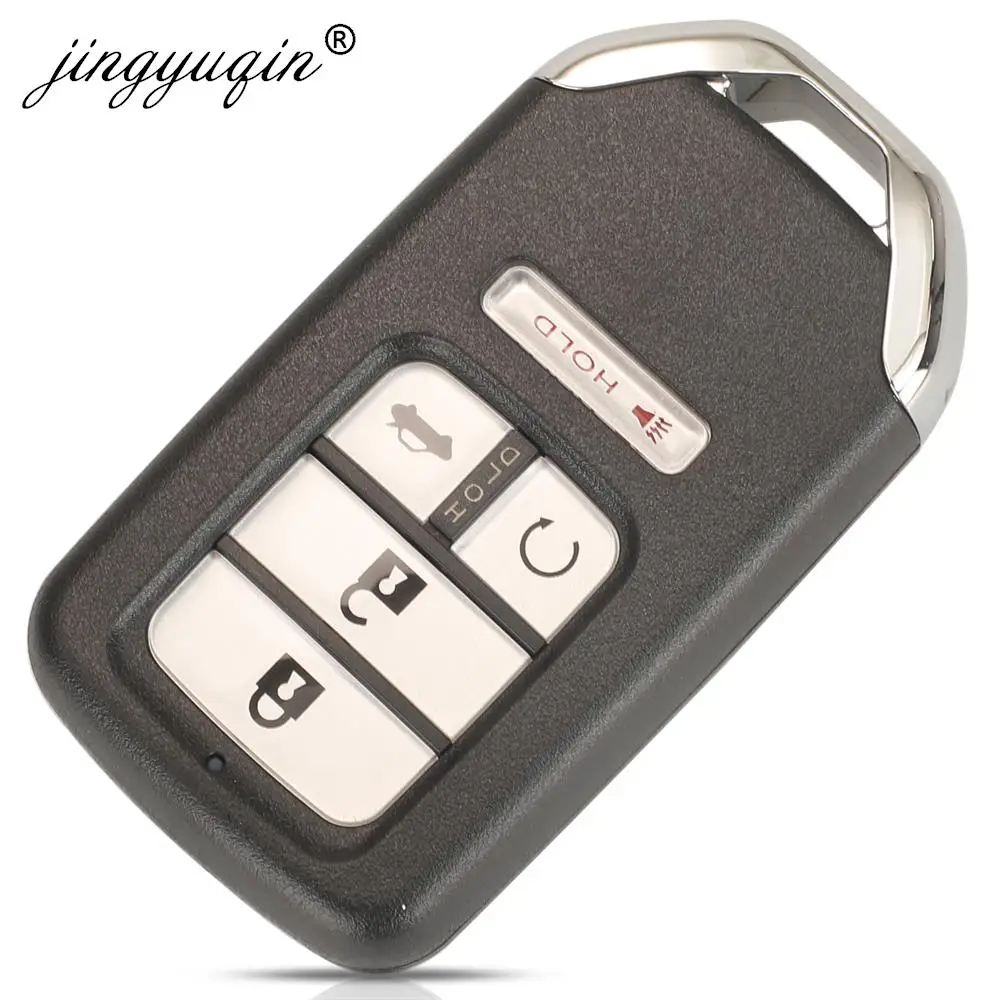 jingyuqin 72147-TVA-A21 Keyless Prox Smart Remote Car Key Fob for Honda Accord 2018 2019 2020 433MHz 4A Chip 5Button CWTWB1G0090