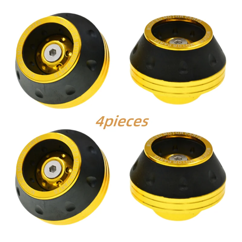 حماية عالمية لعجلة الدراجات النارية ، وسادة التصادم ، واقيات تصادم الدراجات النارية ، سبائك موتوكروس ، أكواب منزلقة لشوكة أمامية ساقطة