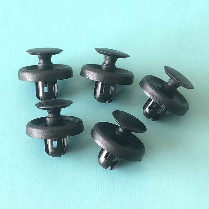 10-60Pcs Car Wheel Arch Lining Splashguard Clips Plastic Fender Trim Fasteners Rivet 90467-10183 For Toyota Lexus 7mm hole