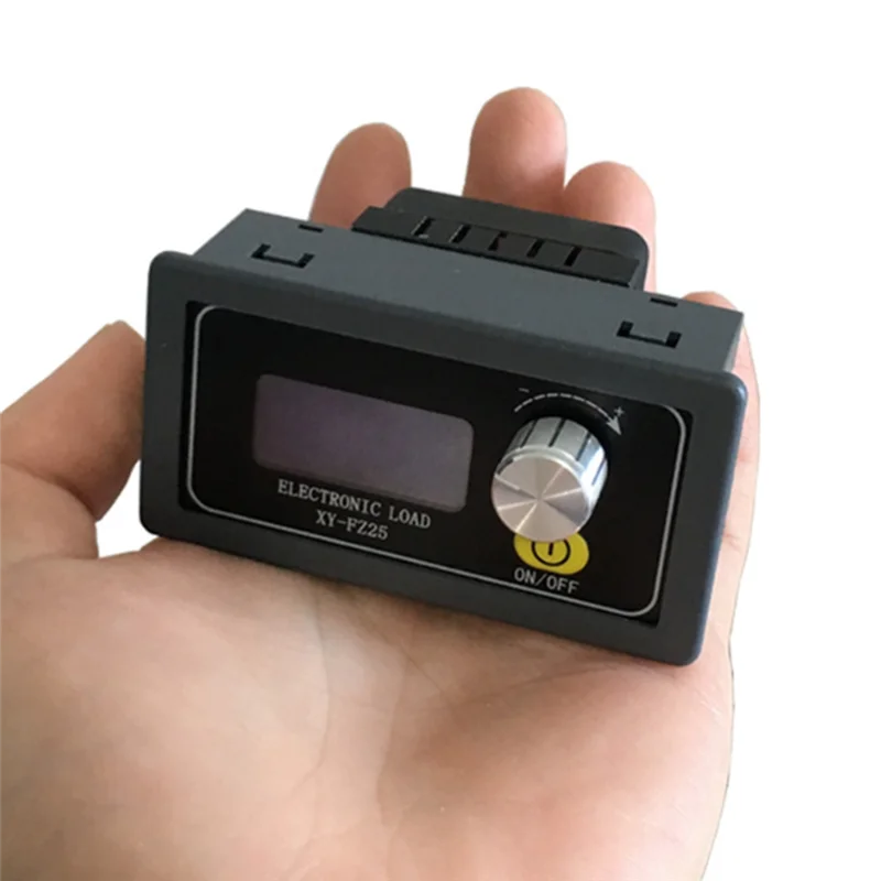 ABBK-TTL Communication FZ25 تحميل إلكتروني، جهاز اختبار بطارية تيار مستمر، 4A 25W، نطاق DC1.5V-25V