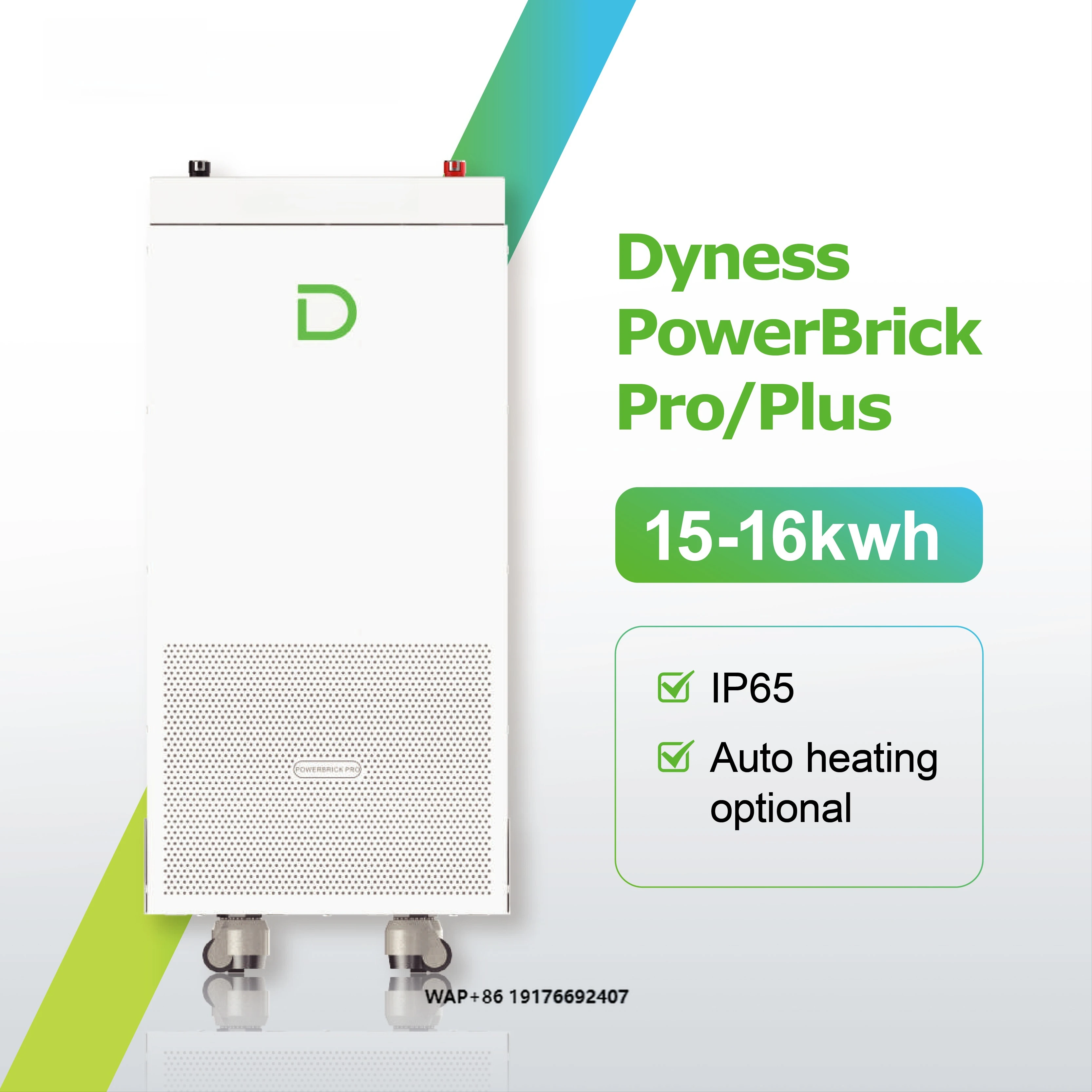 Dyness Powerbrick Pro Plus 15kWh 16kWh IP65 LiFePO4 Battery for Solar ESS