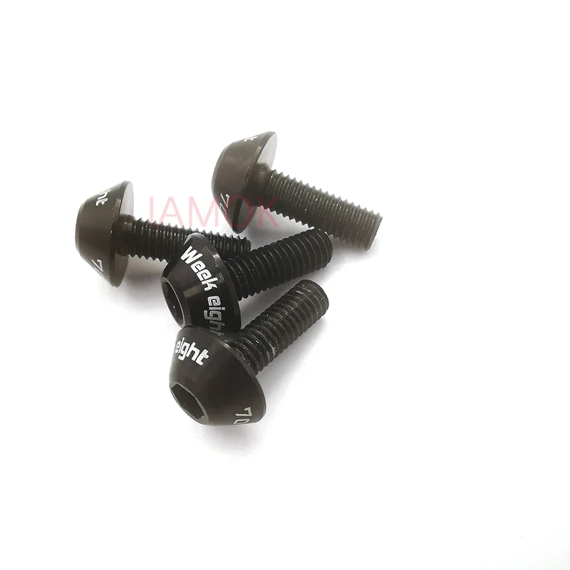 p8 412 Mountain BMX Bike Cycle Bottle Cage Holder Aluminum alloy anode 7075 V Brake Bolt Screw x 4