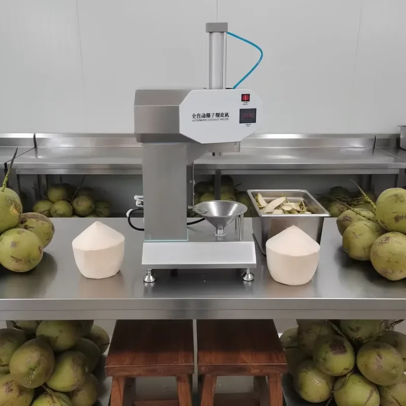 Automatic Coconut Peeling Machine Green Coconut Core Removal Tool for Sale