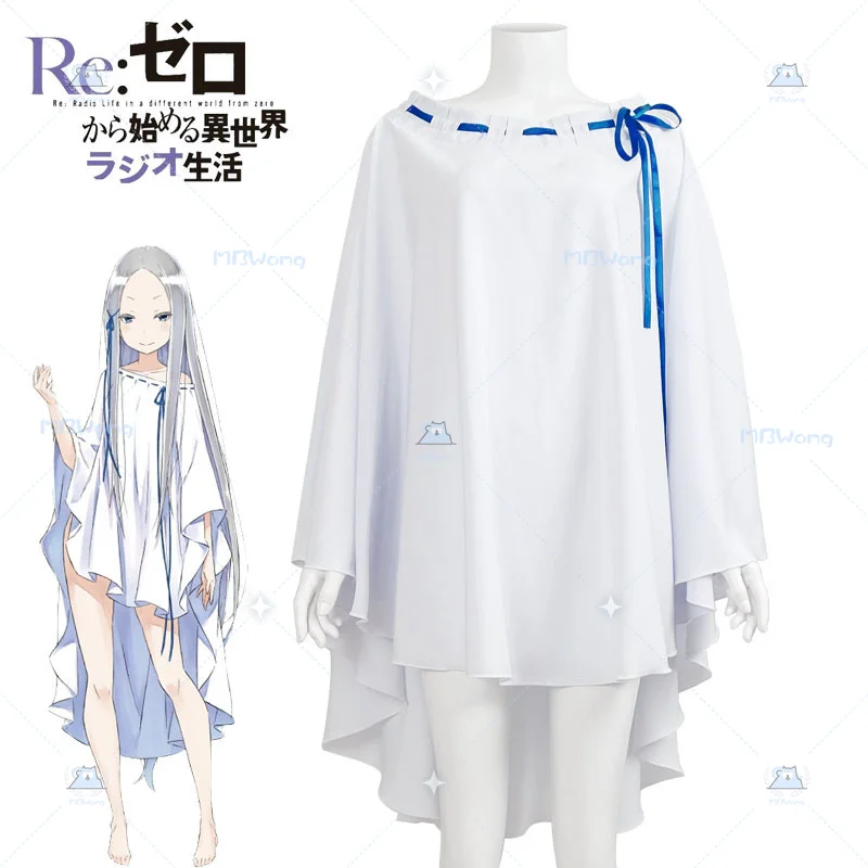 

Anime Re Zero Pandora Cosplay Costume Wig Witch of Vainglory Pandora Outfit Role Play For Hallowmas Party Adult Women Men