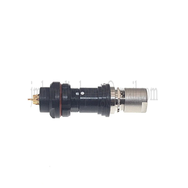 Compatible Fischer 1031 1.5F 10 12 19 Pins Short Push-pull Self-locking Round Plug Socket Half-moon Positioning Pin Connector