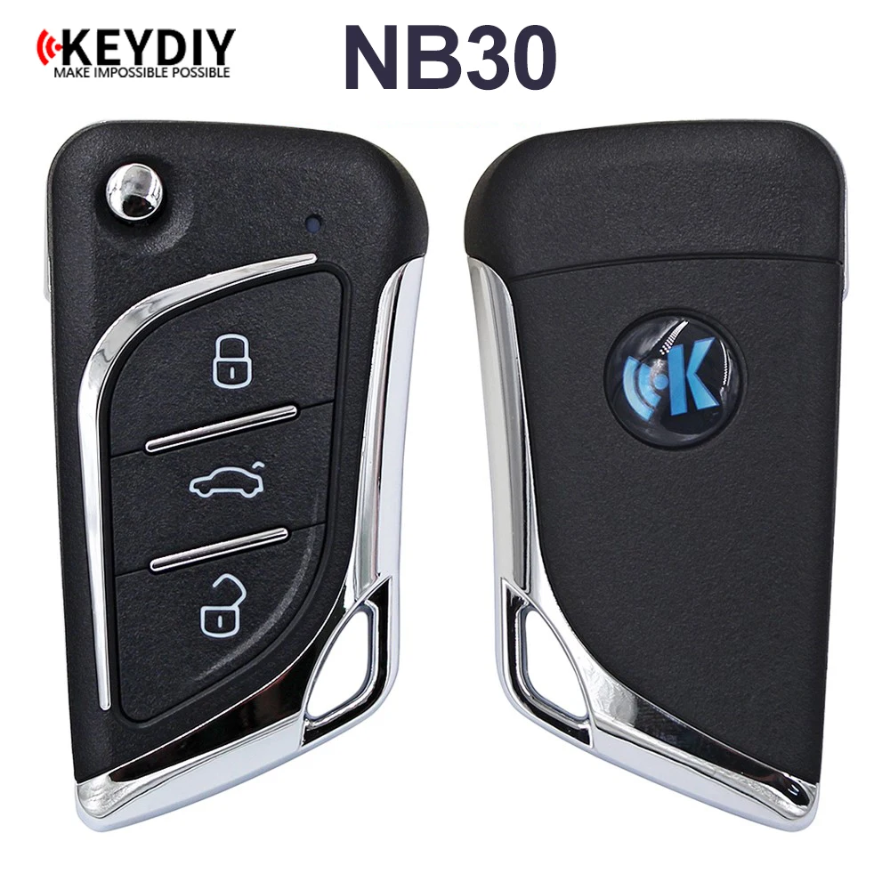 KEYDIY Remote Car Key 3 Buttons NB30 Multi-functional Universal Remote Control Car Key for KD900 KD900+ URG200 KD-X2