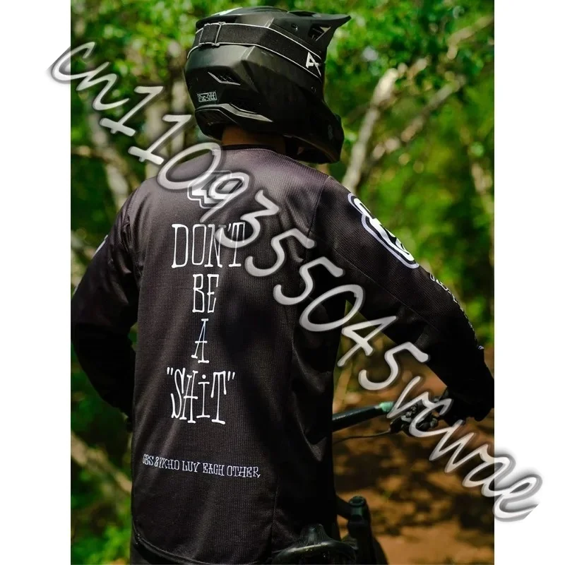 

Велокостюм YKHD X CBS: Новинка, профессиональный, для горного велосипеда, черный, с длинным рукавом, с принтом, быстросохнущий, спортивный, для велоспорта, для мотоцикла